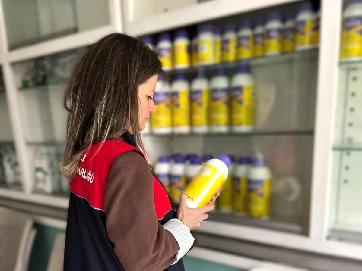 Kırklareli\'nde Bitki Koruma Ürünleri Denetlendi