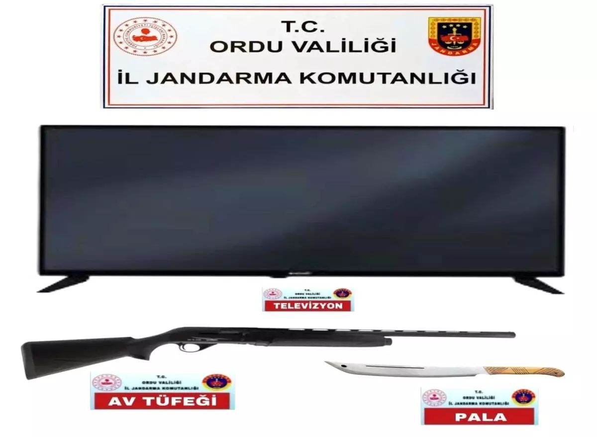 Ordu\'da Hırsızlık Olayında 2 Şüpheli Yakalandı