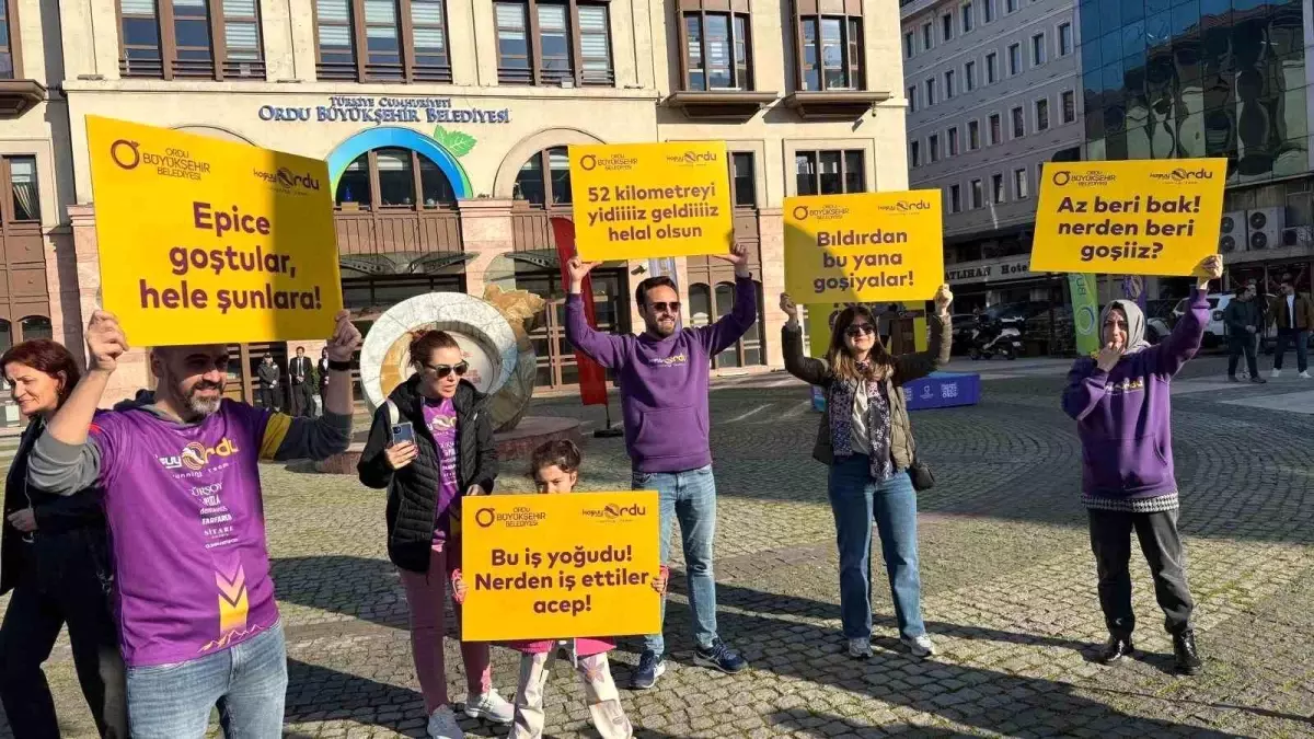 Ordulular 52 KM Koşusu ile Memleket Sevgisini Kutladı