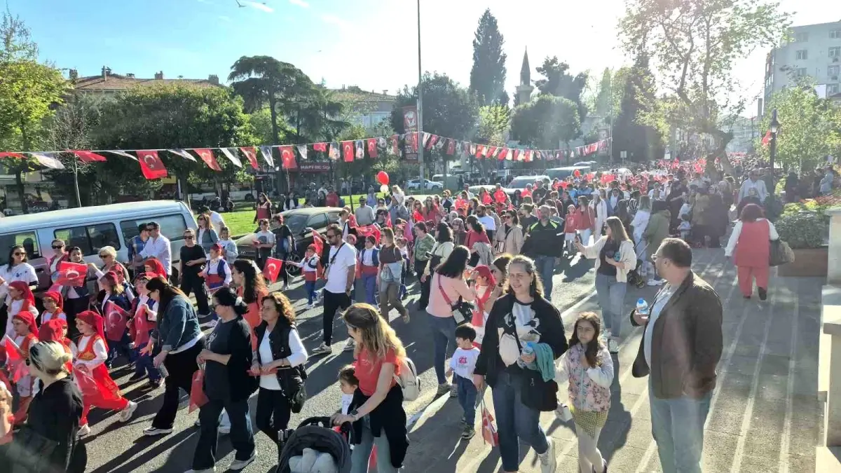 Tekirdağ\'da 23 Nisan Coşkusu