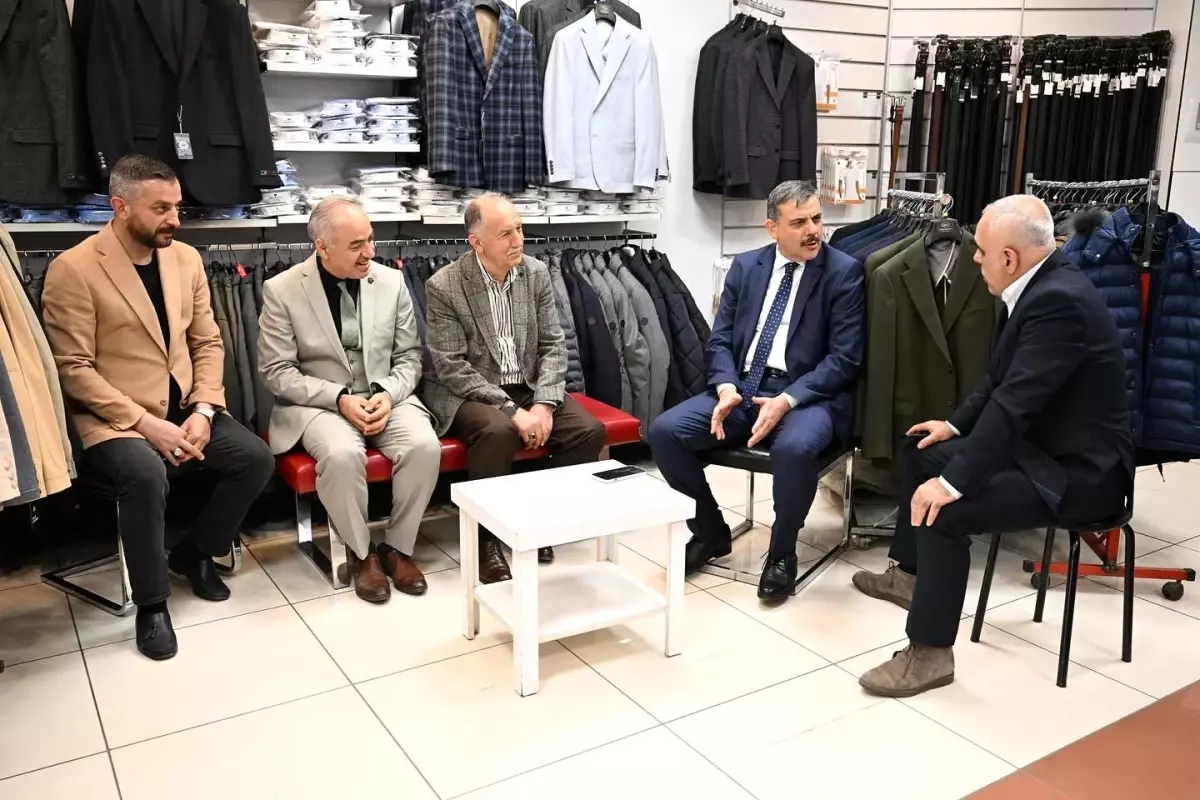 Vali Çiftçi\'den Esnaf Ziyareti