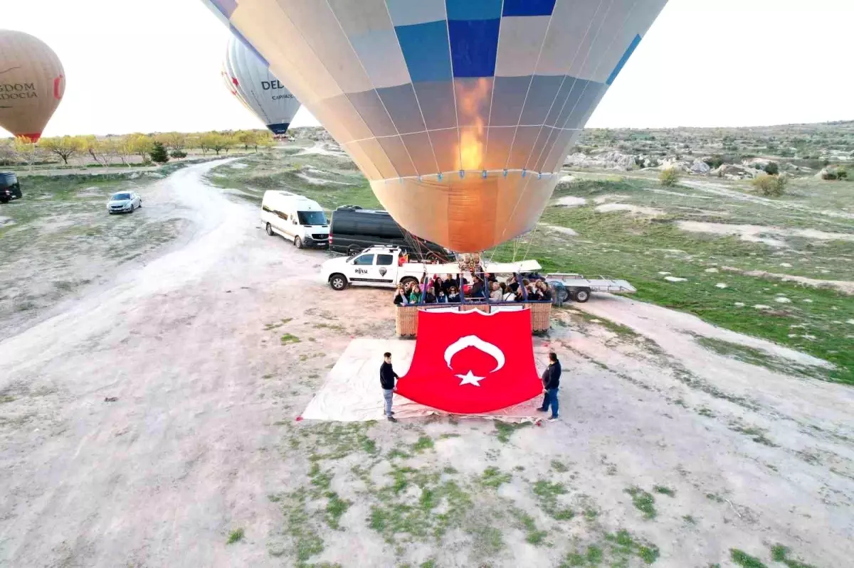 Kapadokya\'da 23 Nisan Coşkusu