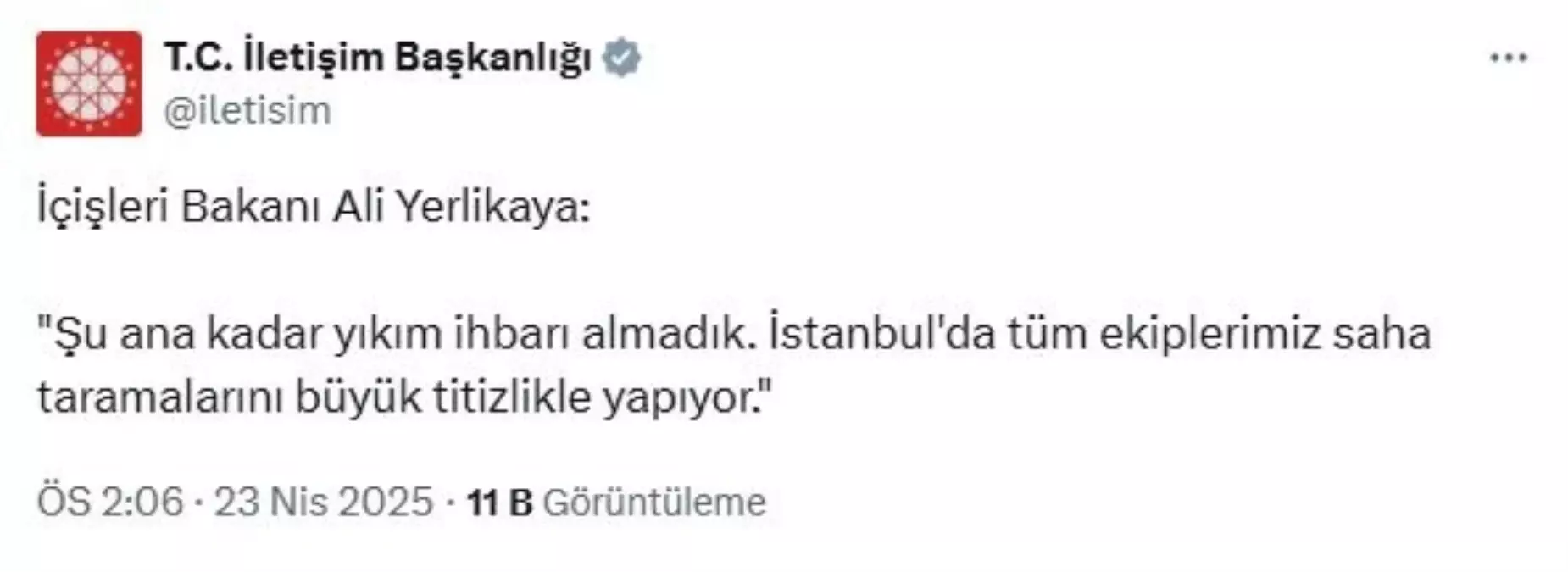 İstanbul\'da 6.2 Büyüklüğünde Deprem