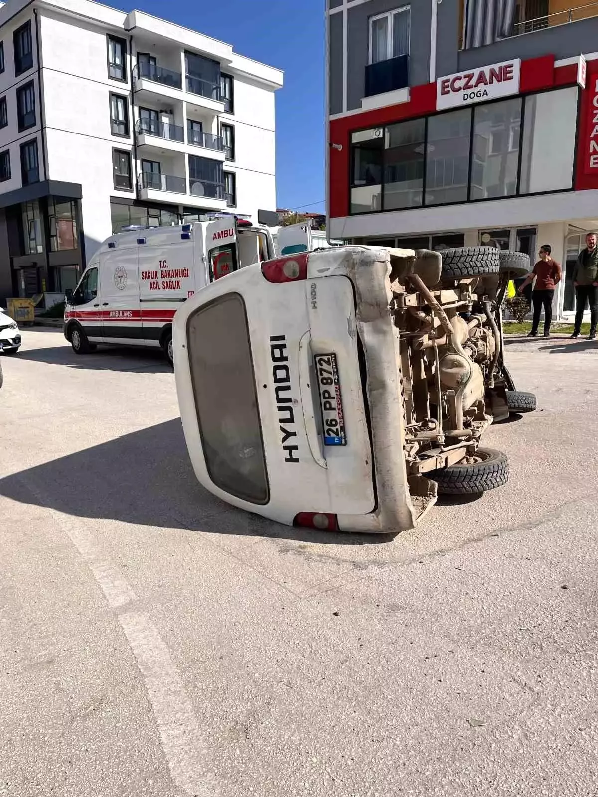 Bilecik\'te Trafik Kazası: 1 Yaralı