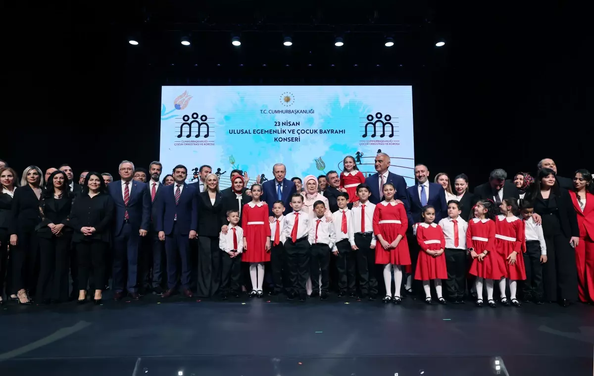 Cumhurbaşkanı Erdoğan 23 Nisan Konserini Dinledi