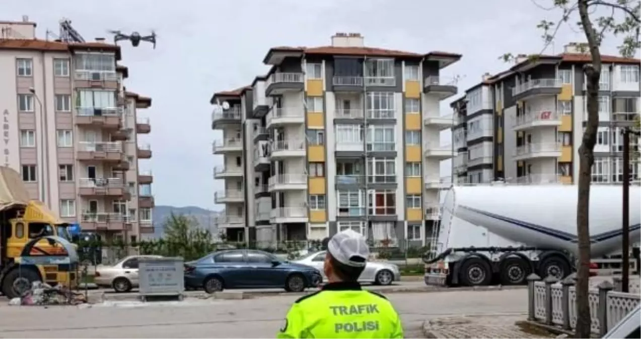 Isparta\'da Drone ile Trafik Denetimi