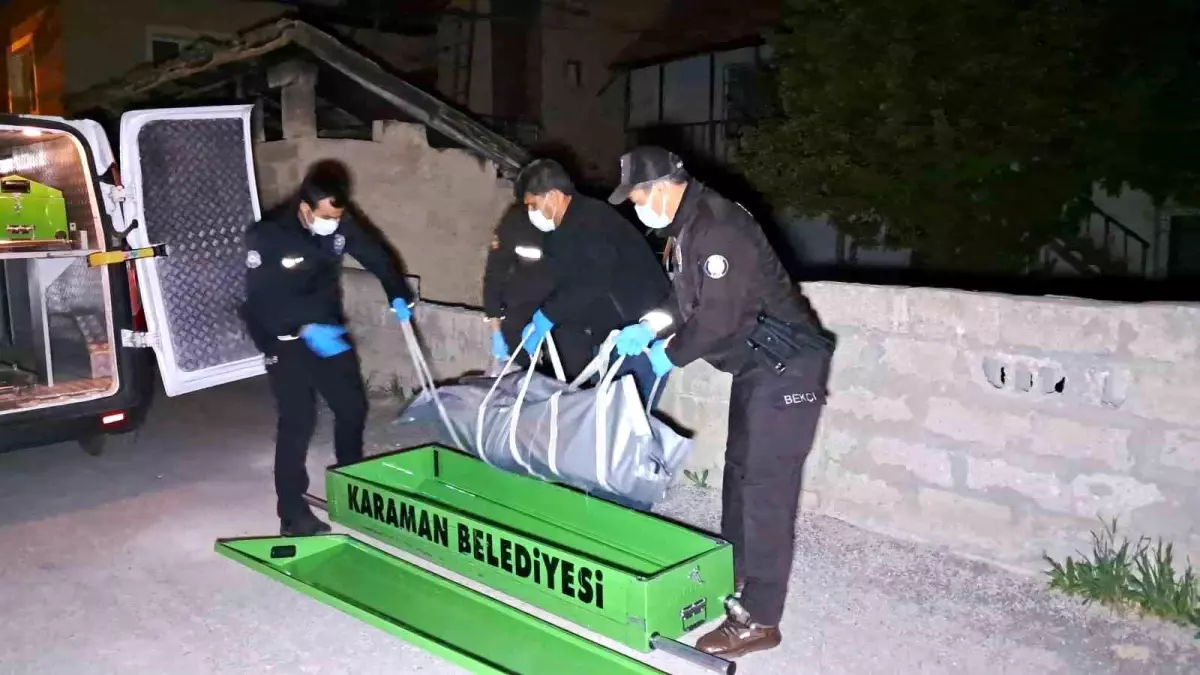 Karaman\'da Bir Adam Evinde Ölü Bulundu