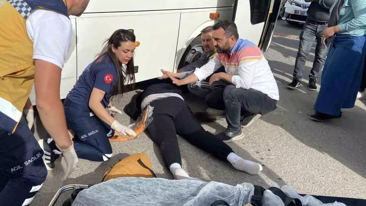 Aksaray\'da Feci Motosiklet Kazası