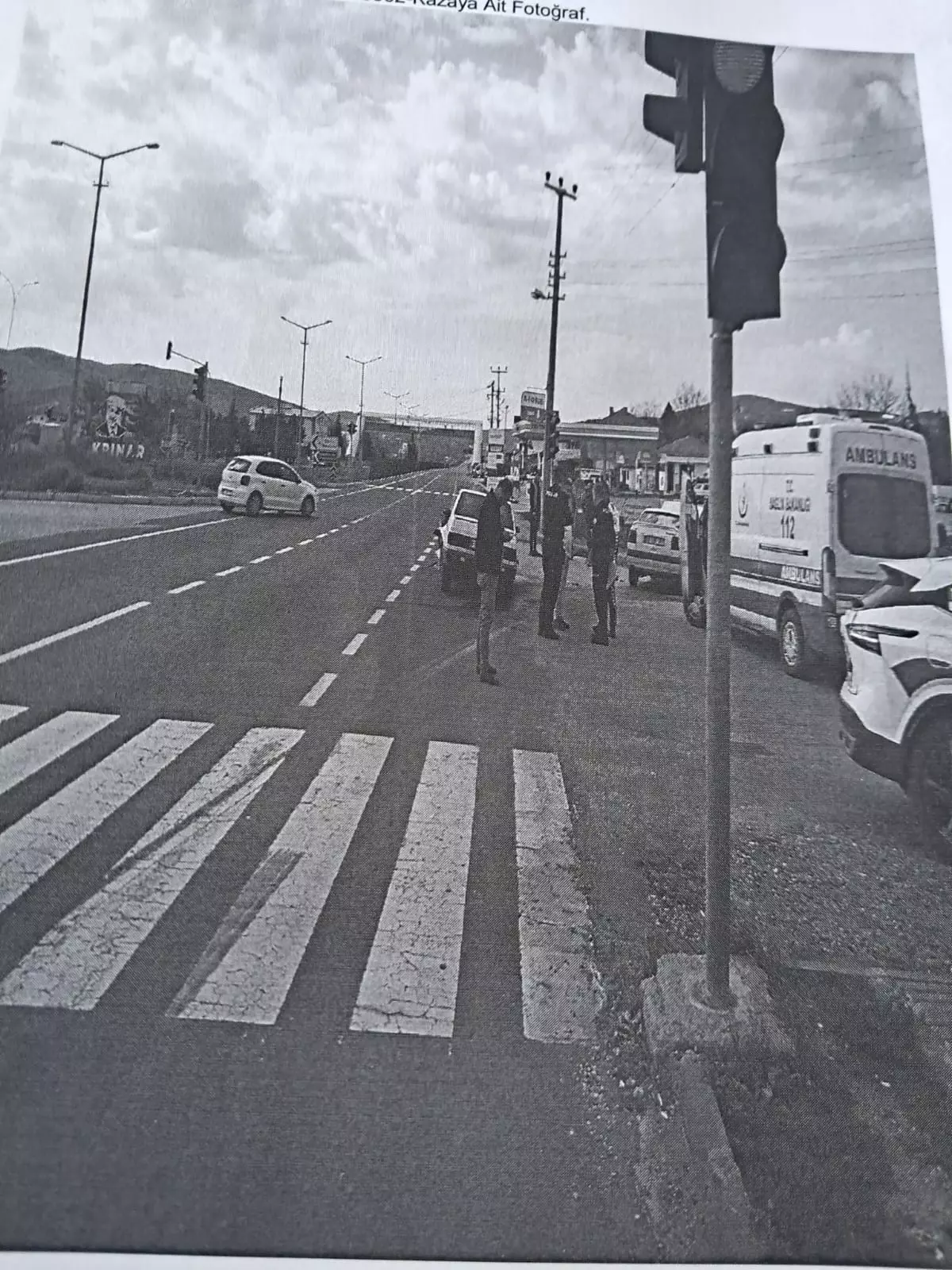 Muhtarlık seçimini kaybeden çoban trafik kazası geçirdi