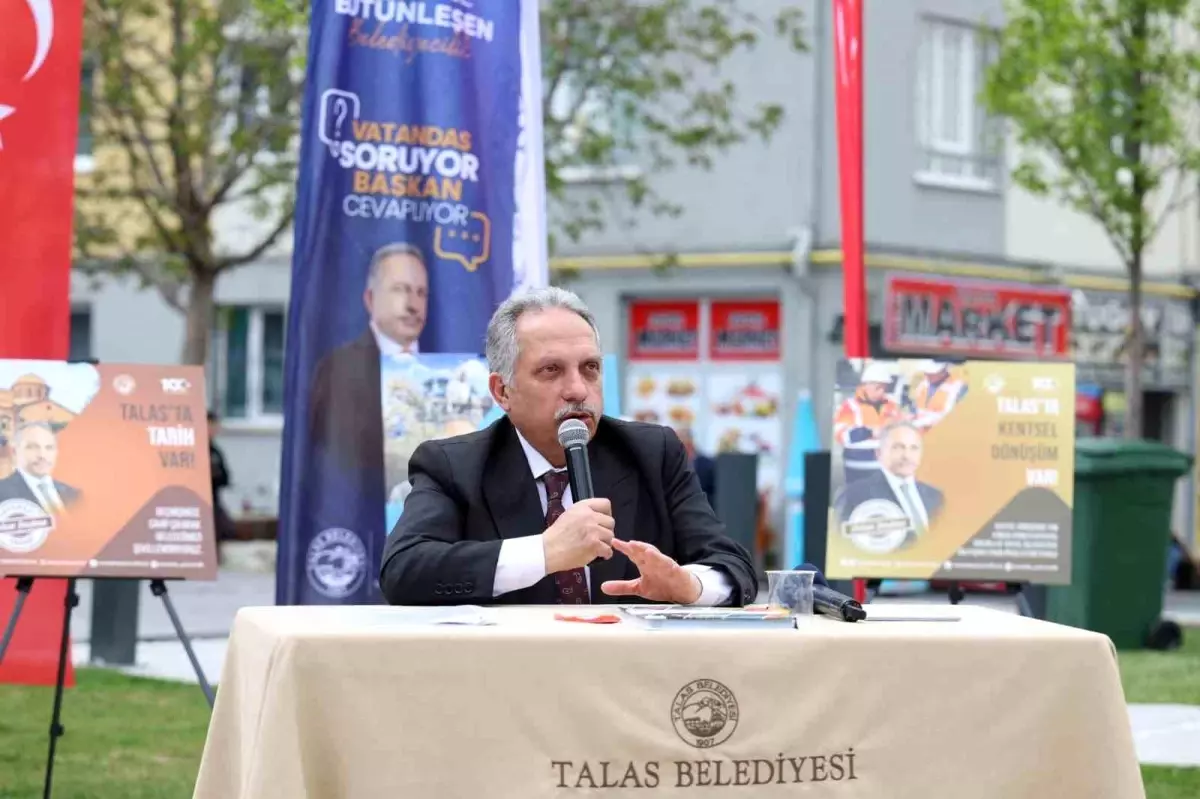 Talas\'ta \'Vatandaş Soruyor, Başkan Cevaplıyor\' Programı Düzenlenecek