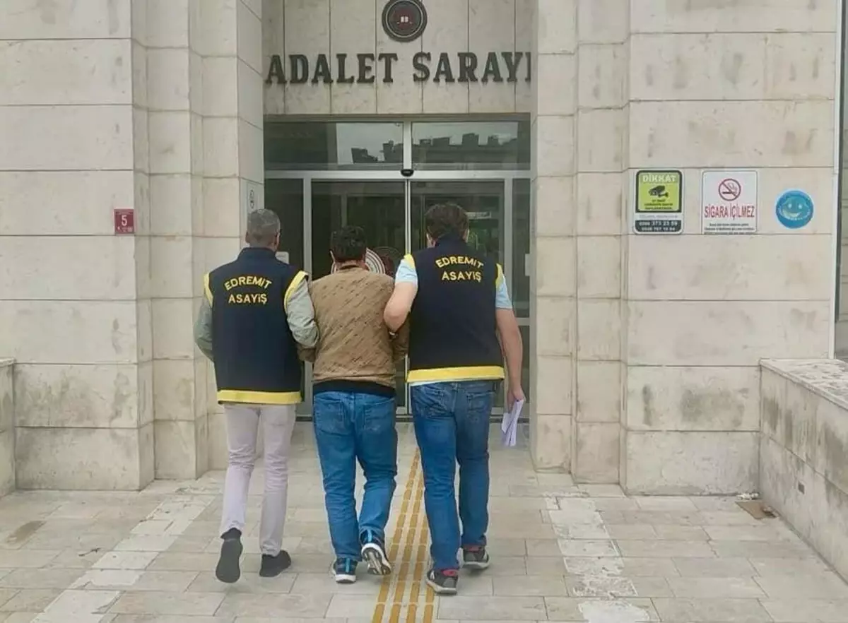 Kasten Öldürme Suçlusu Edremit\'te Yakalandı