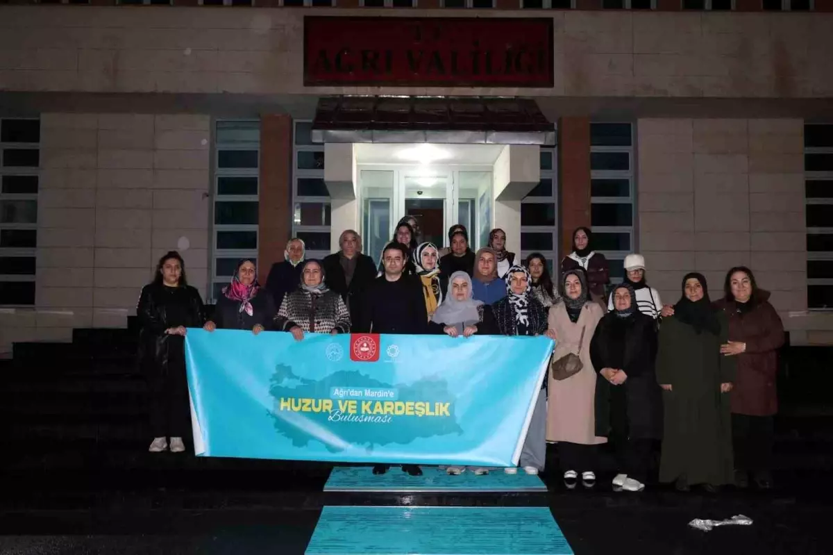 Ağrı\'da başlayan huzur ve kardeşlik yolculuğu Mardin\'de devam edecek"