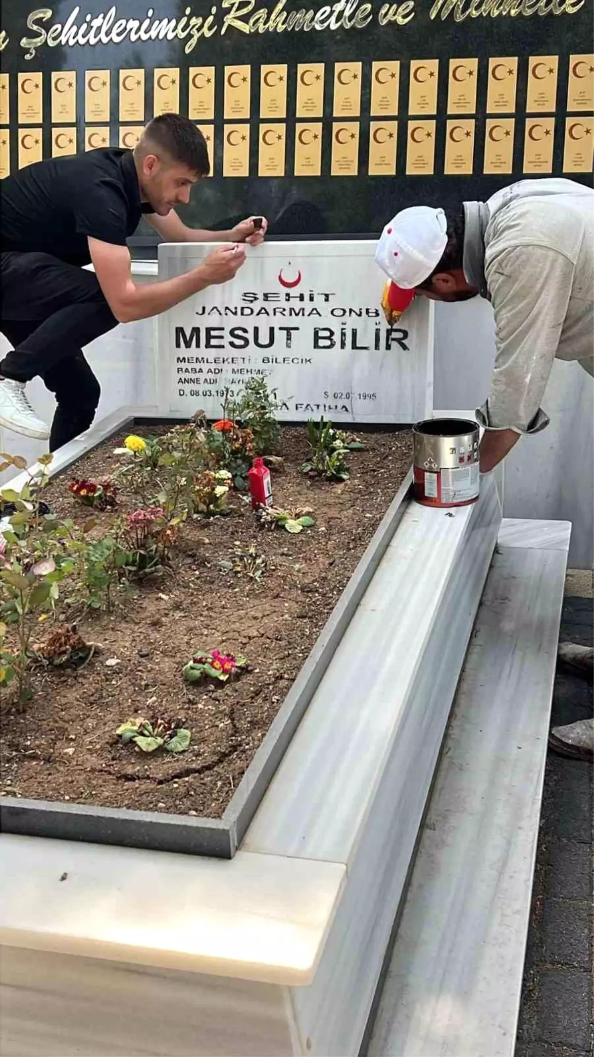 Bilecik Şehitliğinde kapsamlı çalışma