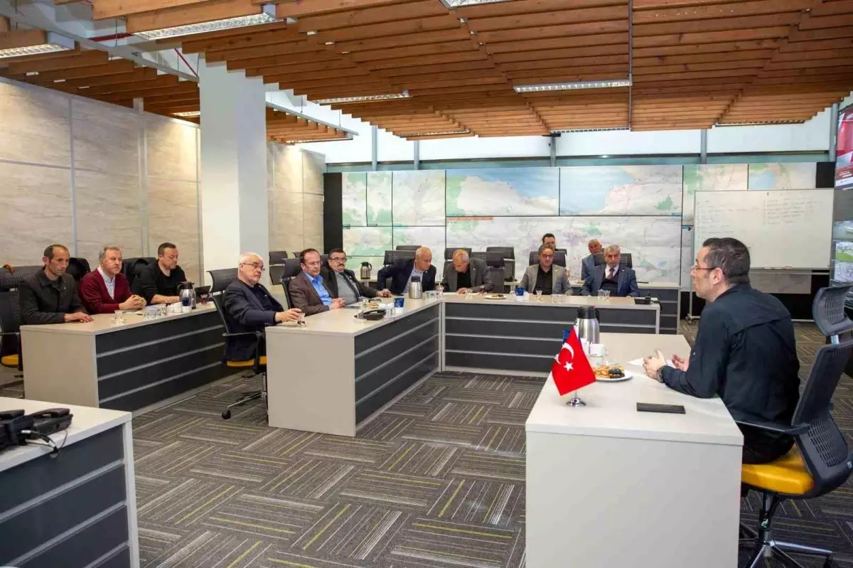 Bursa\'da Muhtarlarla Afet Koordinasyon Toplantısı Düzenlendi