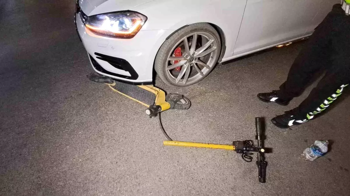 Karaman\'da Elektrikli Skuter Kazası