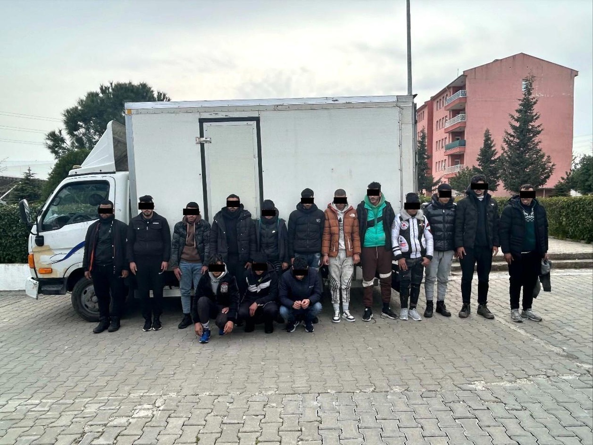 Kırklareli\'nde 75 Kaçak Göçmen Yakalandı