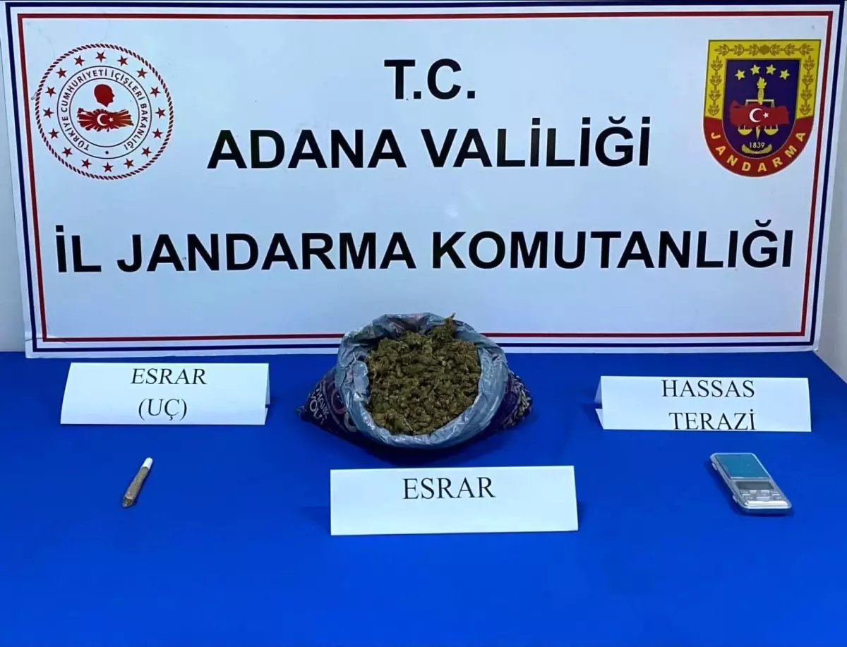 Adana\'da Uyuşturucu Operasyonu: 500 Gram Ele Ge geçirildi