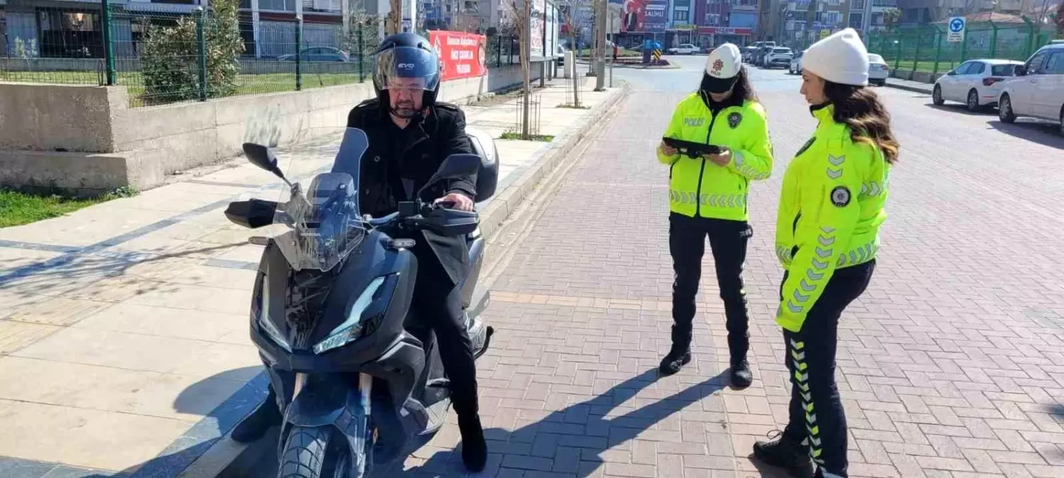 Salihli\'de Trafik Denetimi: 33 Bin Araç Kontrol Edildi