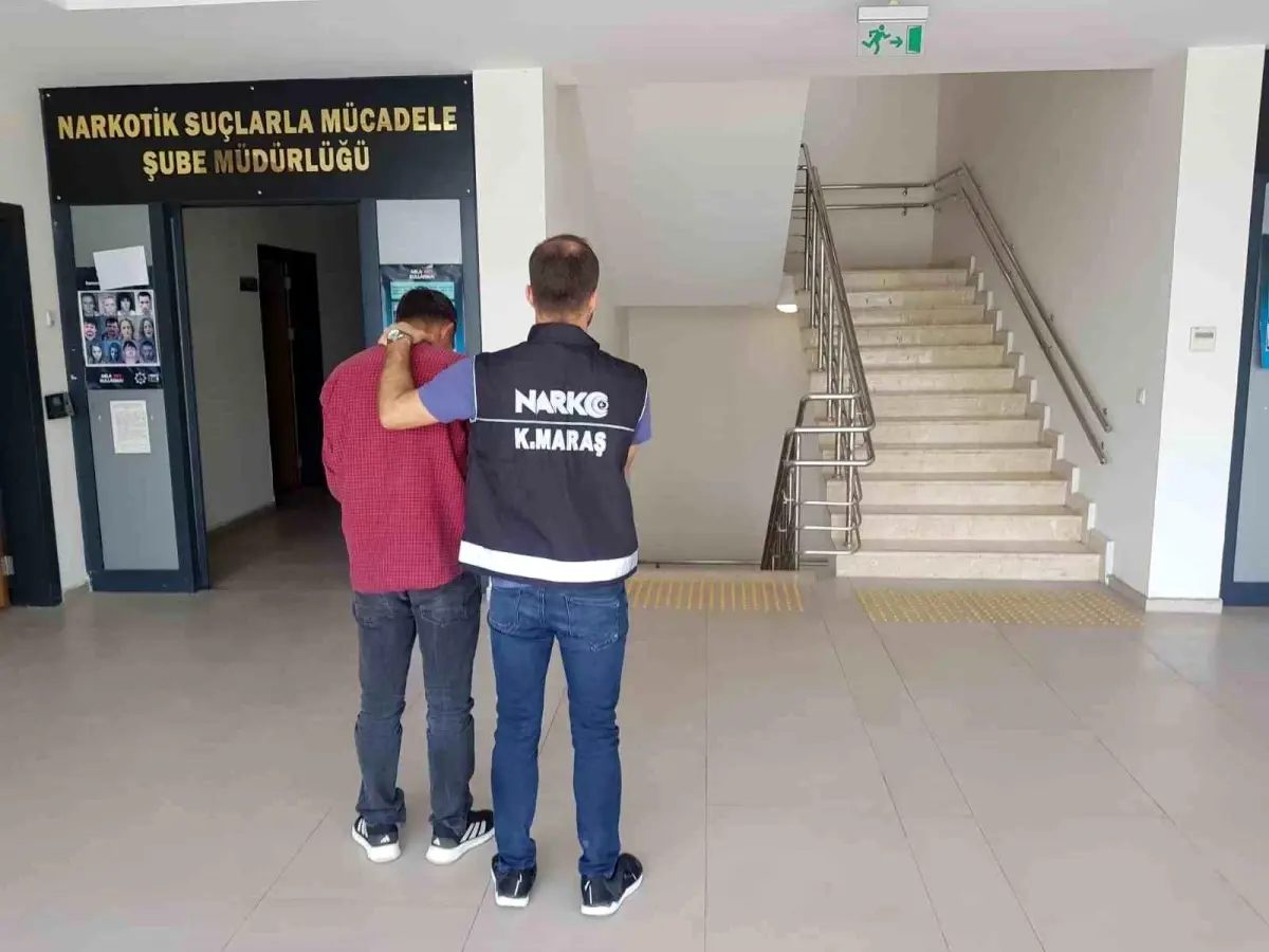 Kahramanmaraş\'ta Uyuşturucu Hükümlüsü Yakalandı