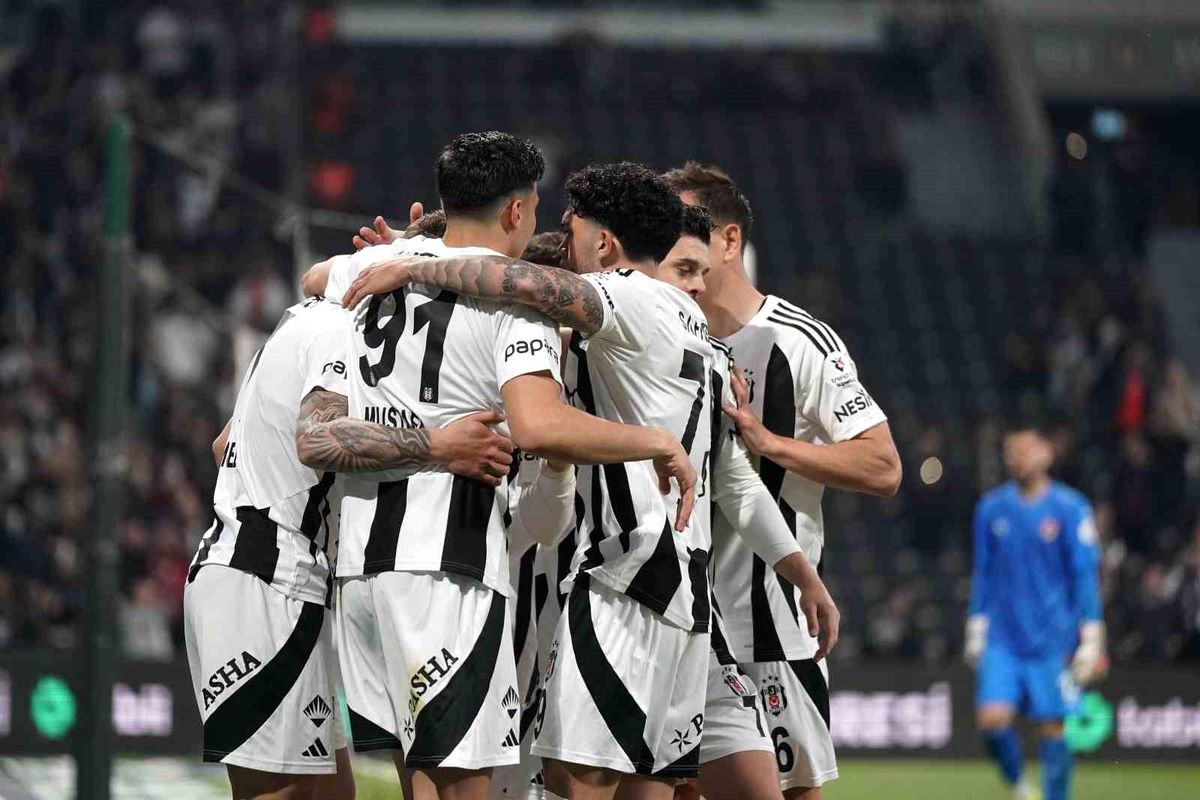Beşiktaş, Hatayspor\'u 5-1 İle Geçti