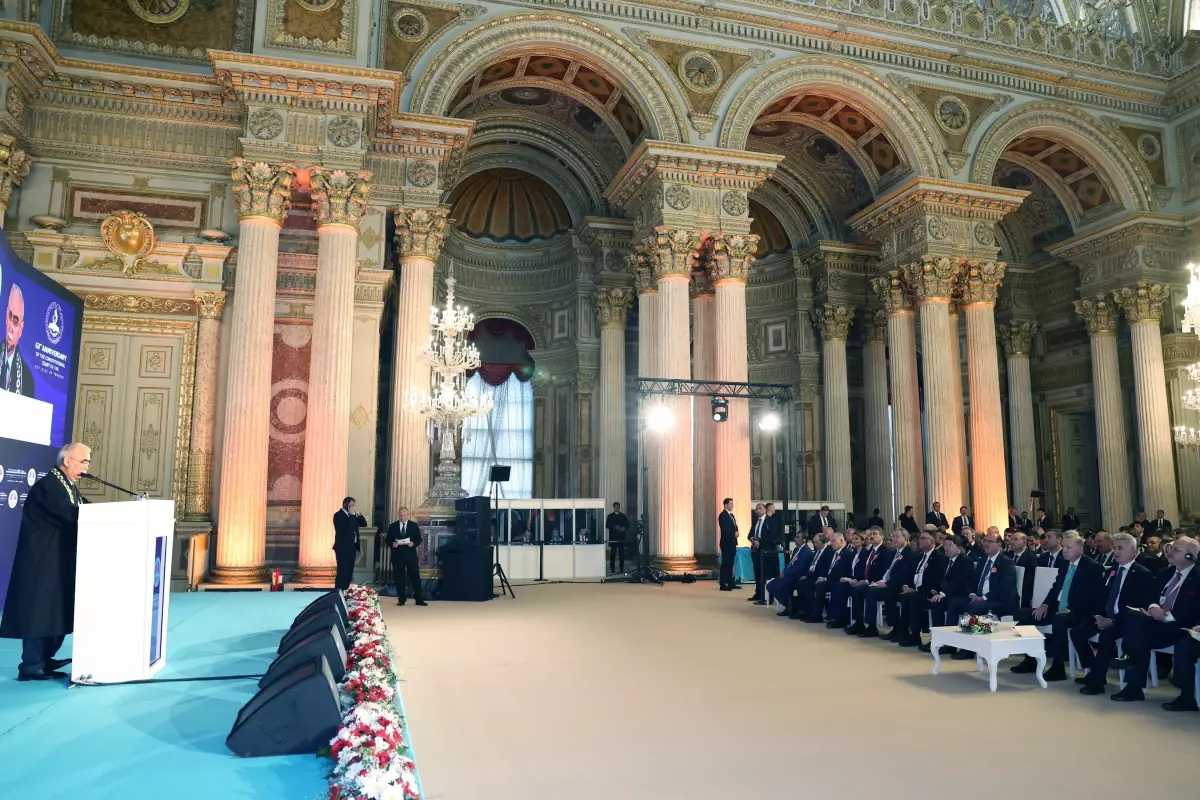 Cumhurbaşkanı Erdoğan, Anayasa Mahkemesi\'nin 63\'üncü kuruluş yıl dönümü programına katıldı