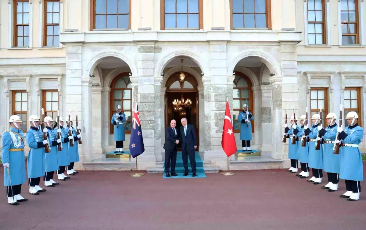 Cumhurbaşkanı Erdoğan, Yeni Zelanda Başbakanı Luxon\'u kabul etti