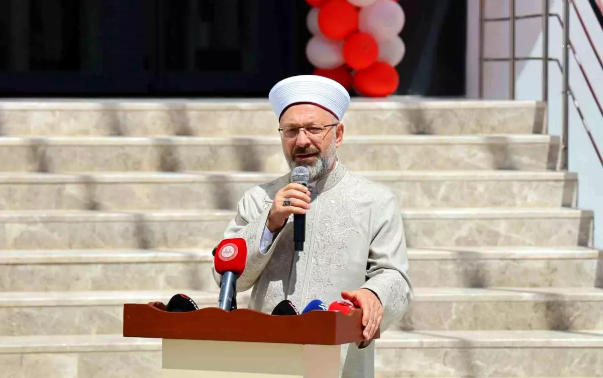 Diyanet Başkanı Erbaş\'tan Yapay Zeka Açıklaması
