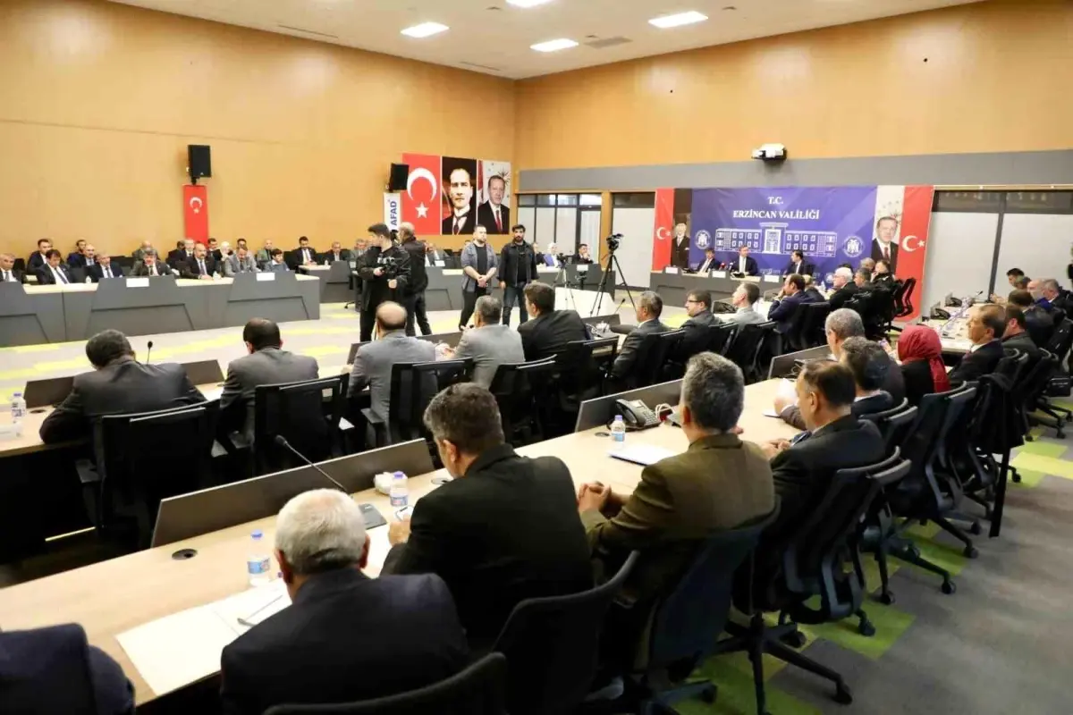Erzincan\'da 2025 Yılı İl Koordinasyon Kurulu Toplantısı Gerçekleştirildi