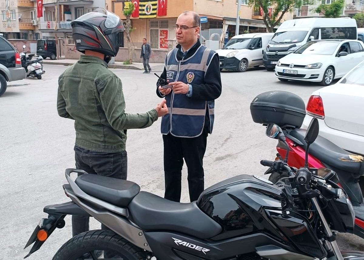 Manisa\'da Motosiklet Denetimi: 1.2 Milyon TL Ceza