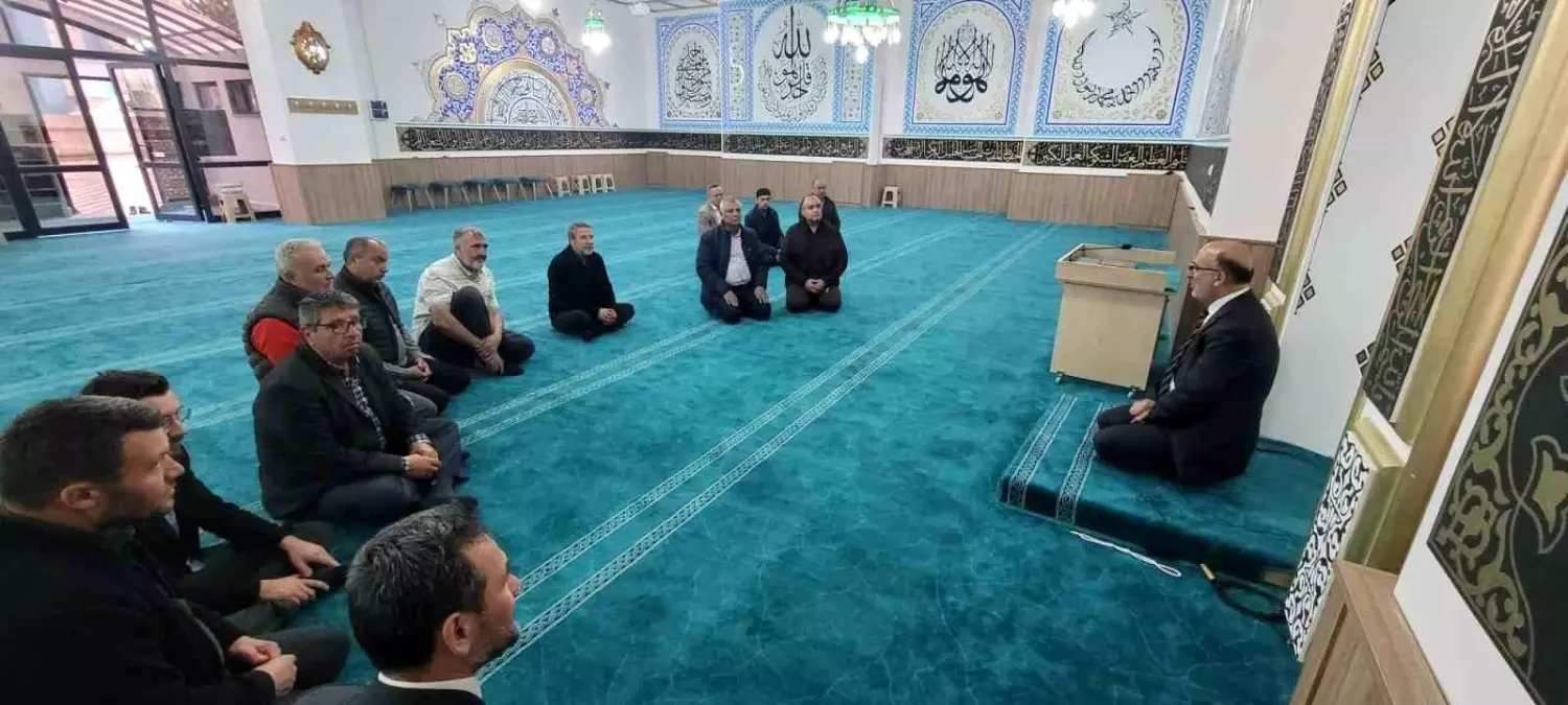 Müftü İmamoğlu\'ndan Merkez Selman-ı Farisi Camii Ziyareti