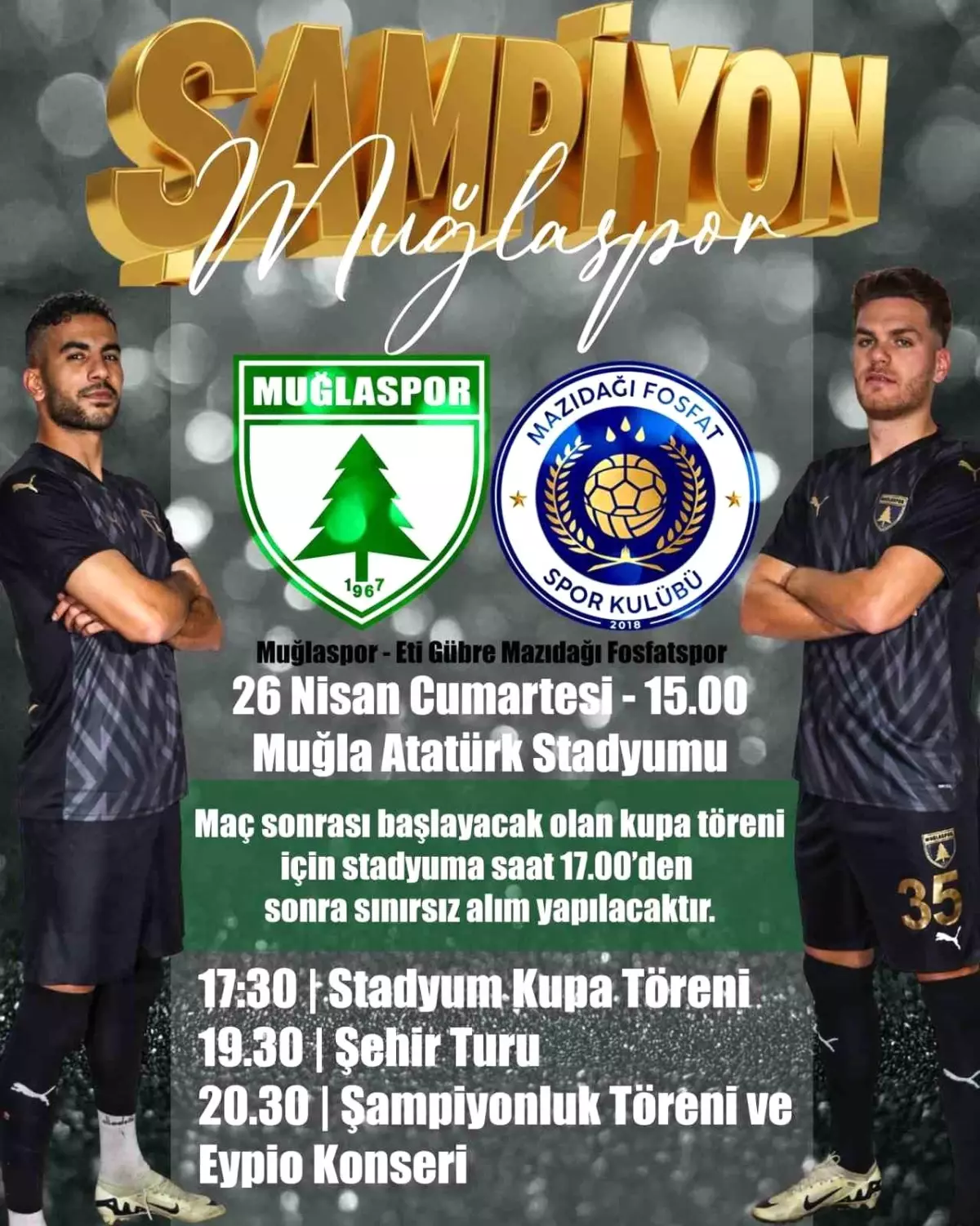 Muğlaspor Şampiyonluk Kutlamalarına Hazırlanıyor