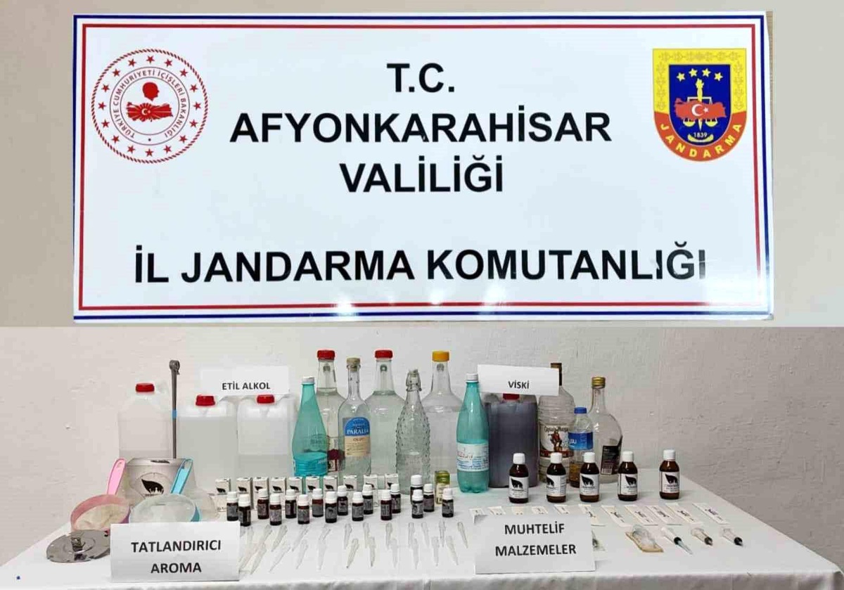 Sahte Alkol Üreten Şahıs Yakalandı