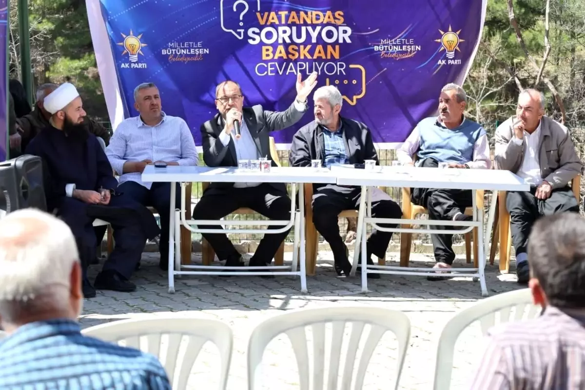 Başkan Dal, Saimbeyli\'de Vatandaşlarla Buluştu