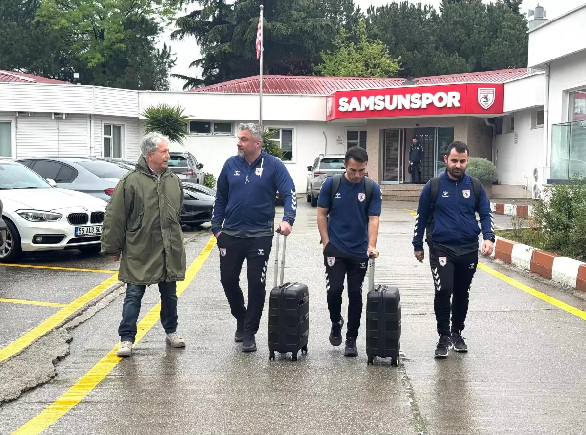 Samsunspor, Bodrum FK ile Maç İçin Yola Çıktı