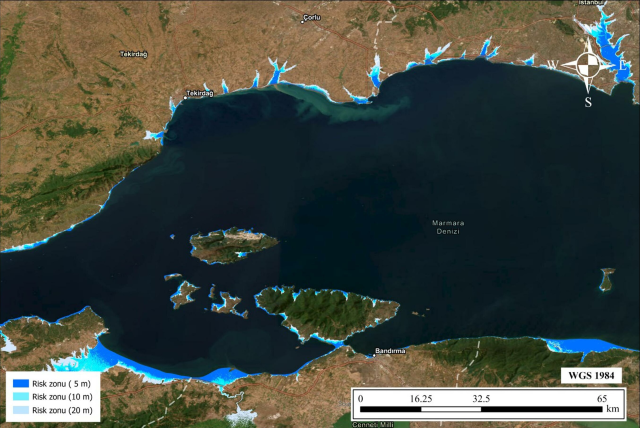 Tsunami risk haritası yayınlandı! İstanbul'da hangi ilçe ne kadar etkilenecek?