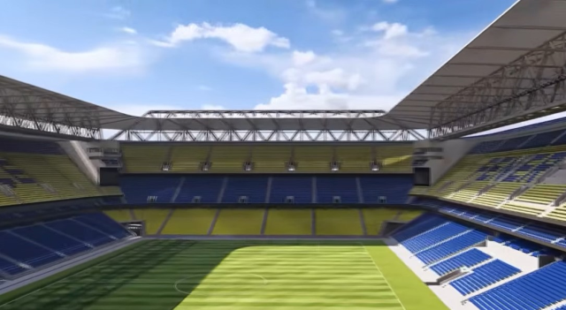 Fenerbahçe, yeni stadyum projesini tanıttı