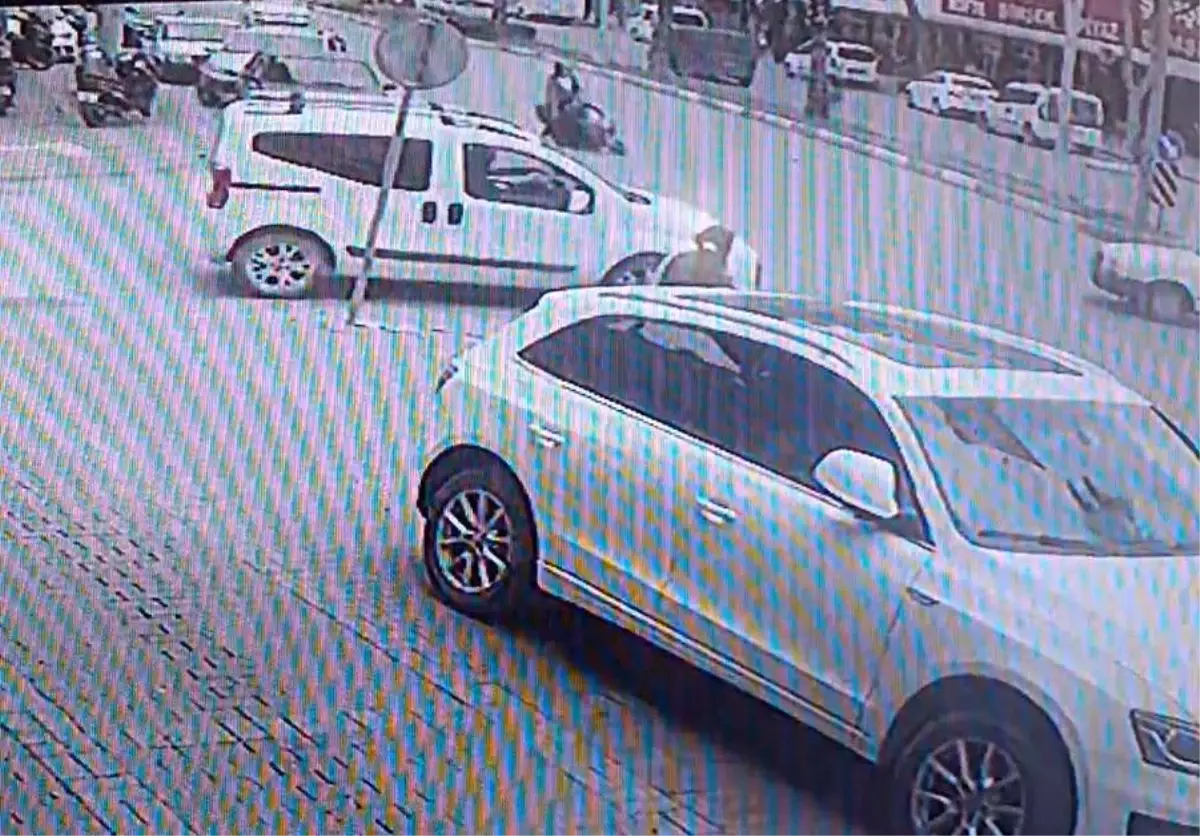 Motosiklet Kazasında Büyük Şans