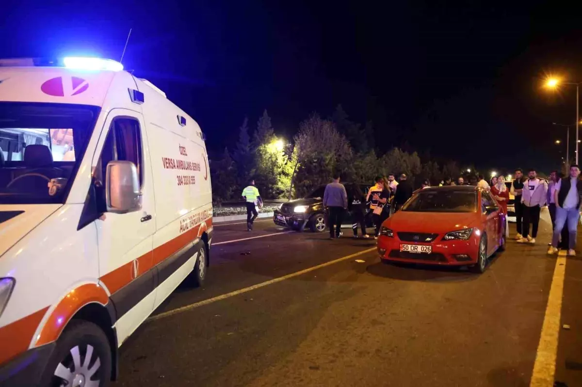 Nevşehir\'de Kırmızı Işıkta Kaza