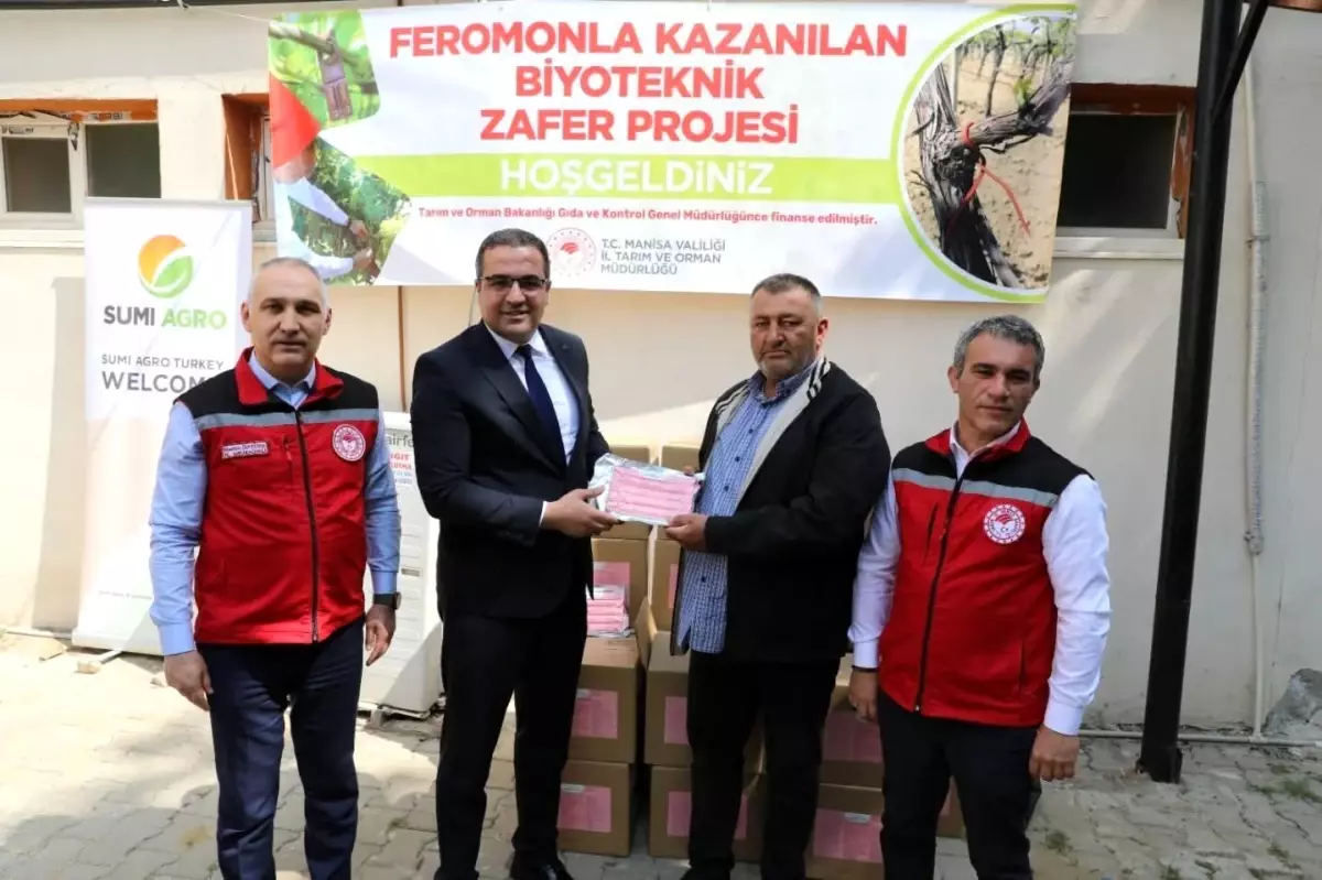Manisa\'da Üzüme Feromon Desteği