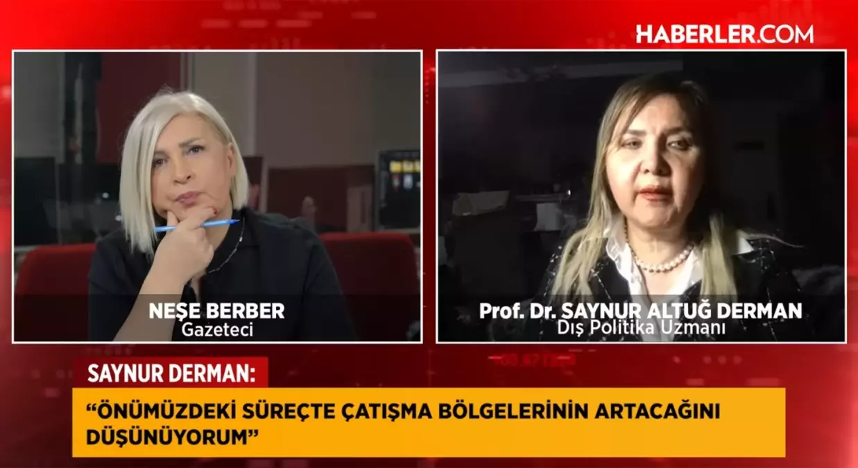 Saynur Altuğ Derman: Türkiye savaş değil barış istiyor
