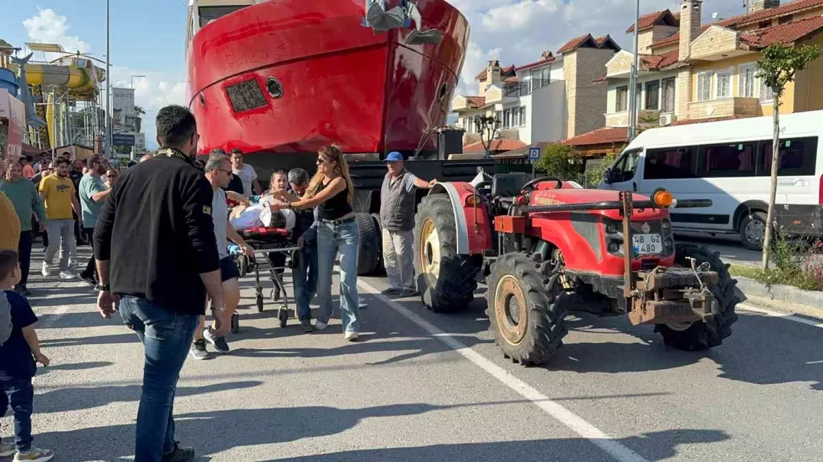 Fethiye\'de römork kazası: Bir kişi hayatını kaybetti