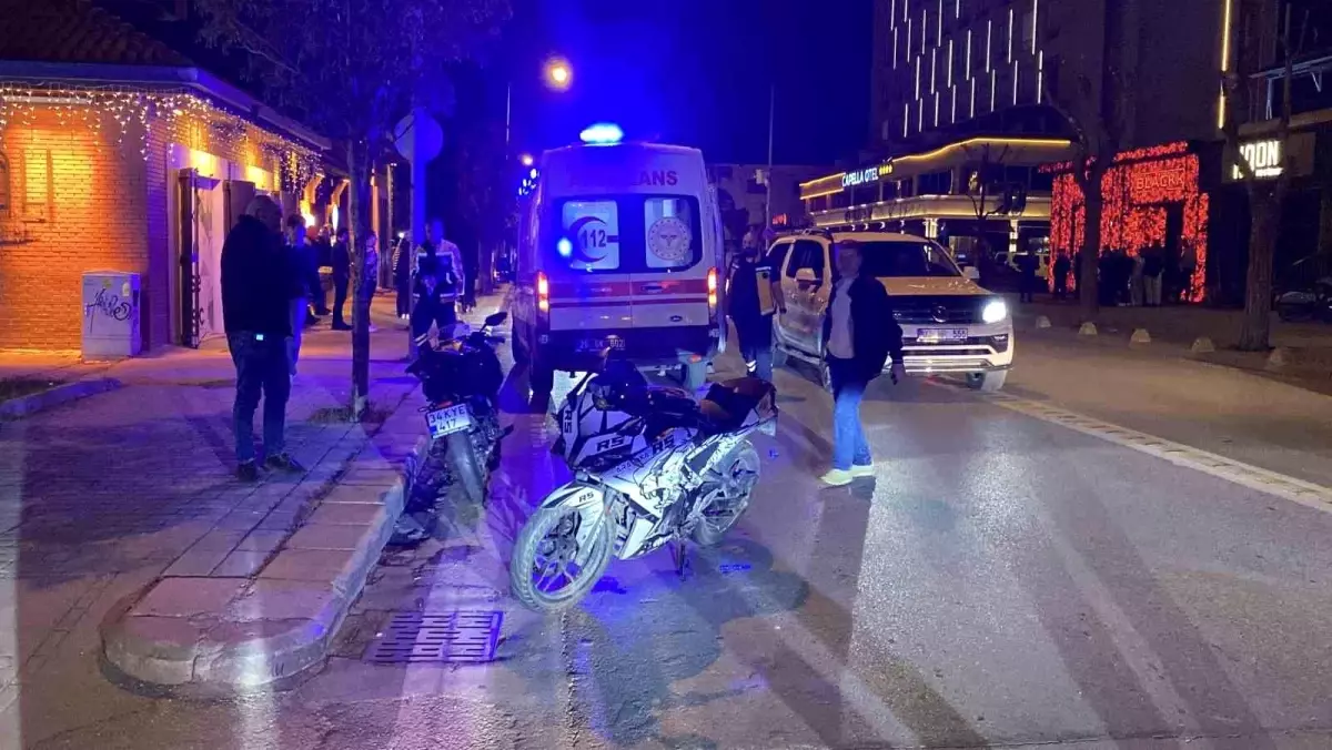 Eskişehir\'de Motosiklet Kazası: Sürücü Yaralı