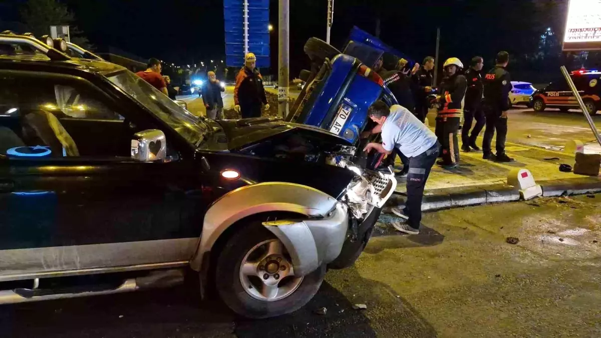 Karaman\'da Kaza: 3 Yaralı