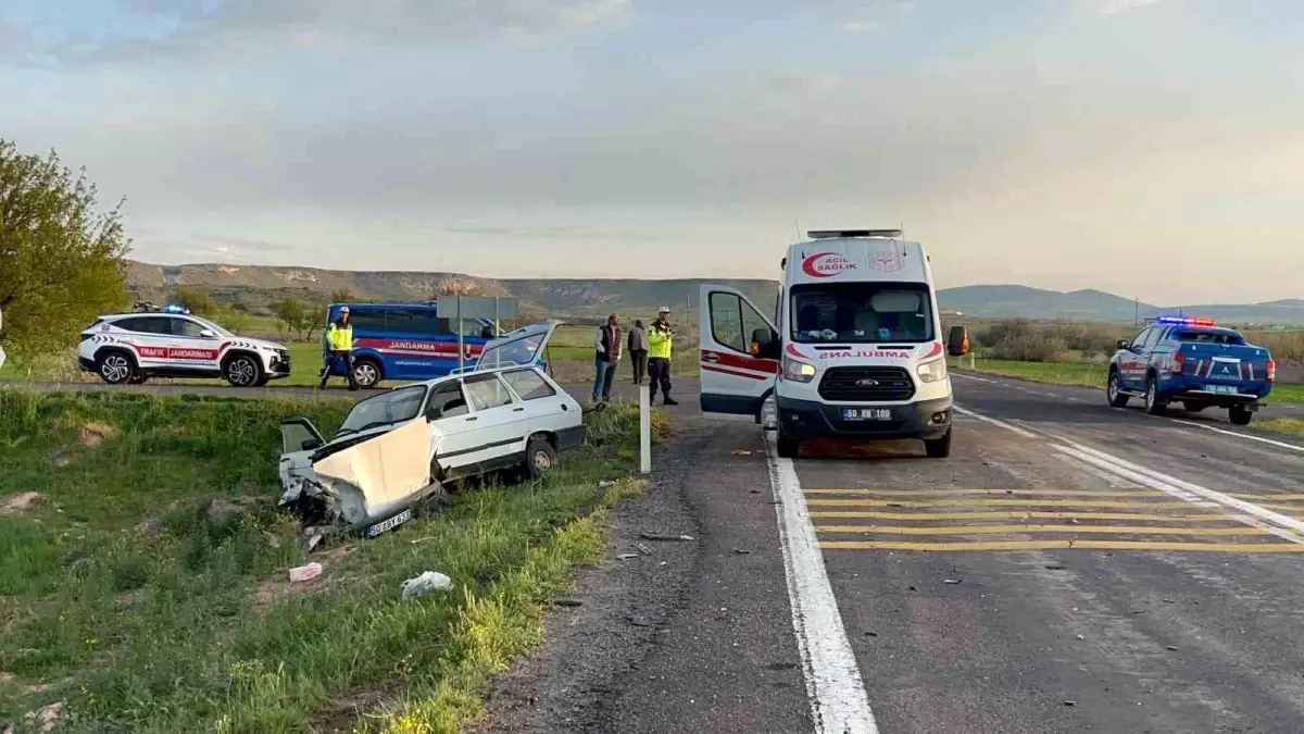 Nevşehir\'de Feci Kaza: 1 Ölü, 3 Yaralı