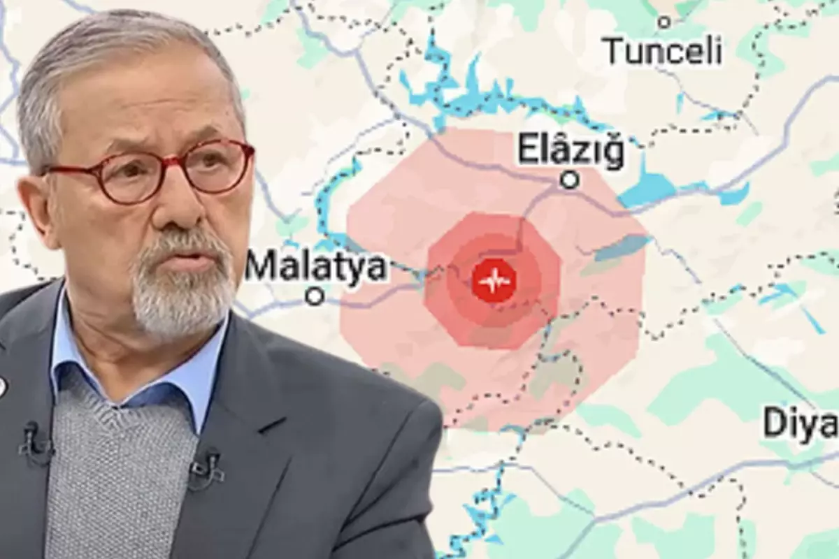 Naci Görür\'den Elazığ depremi sonrası rahatlatan açıklama: Hemşerilerim rahat olsun