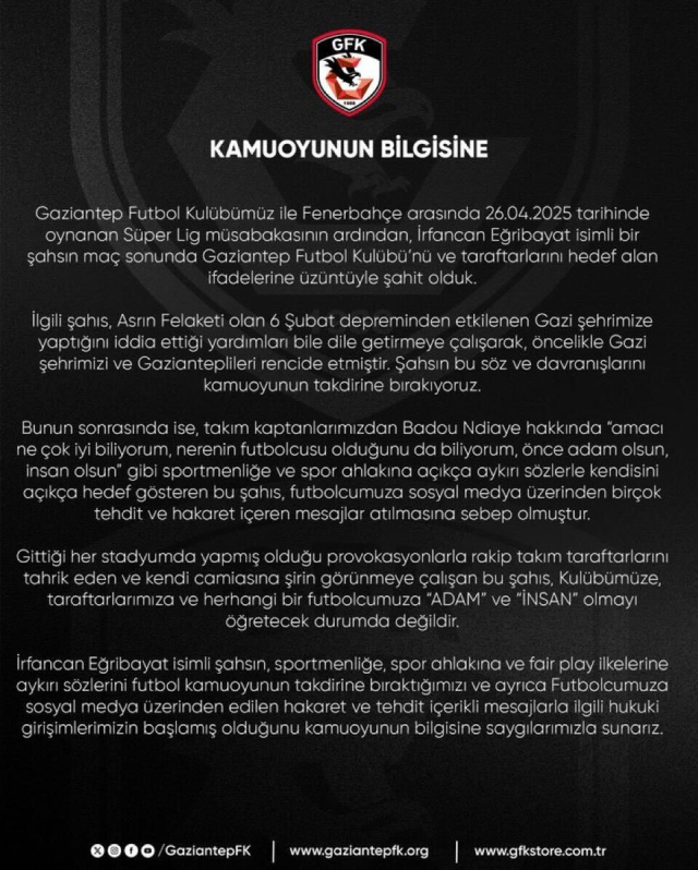 Olay yargıya taşınıyor! Ndiaye, irfan Can'a yanıt verip küfürlü mesajları ifşa etti