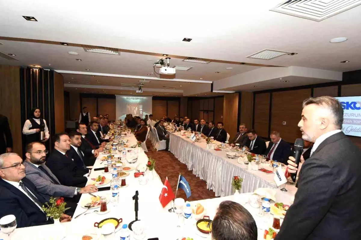 Turan, "İş adamlarımız Erzurum\'a önemli yatırımlar sağlamıştır"
