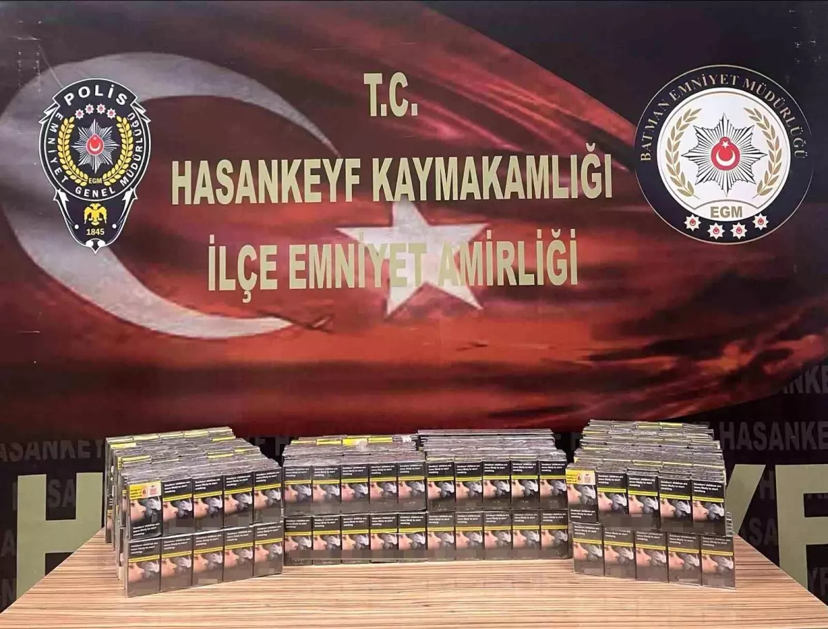 Batman\'da Kaçakçılık Operasyonu