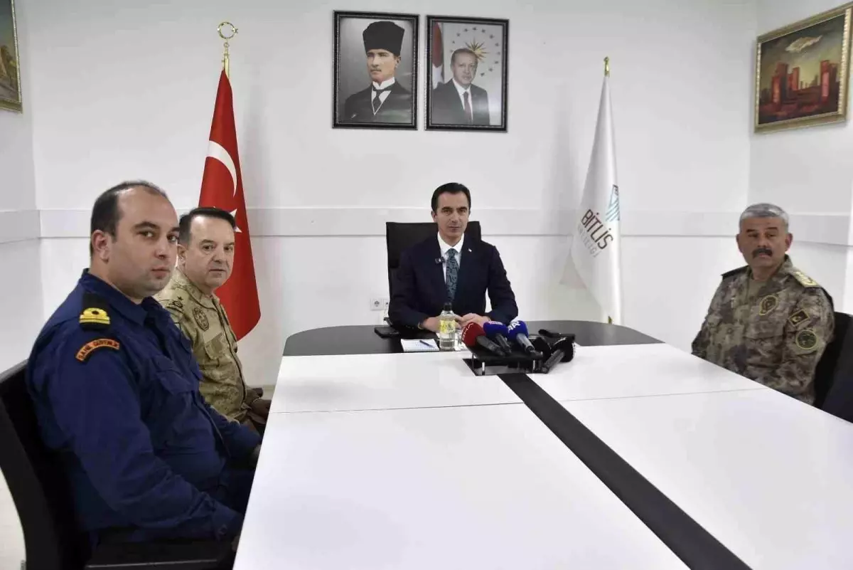 Bitlis\'te Asayiş Raporu Açıklandı