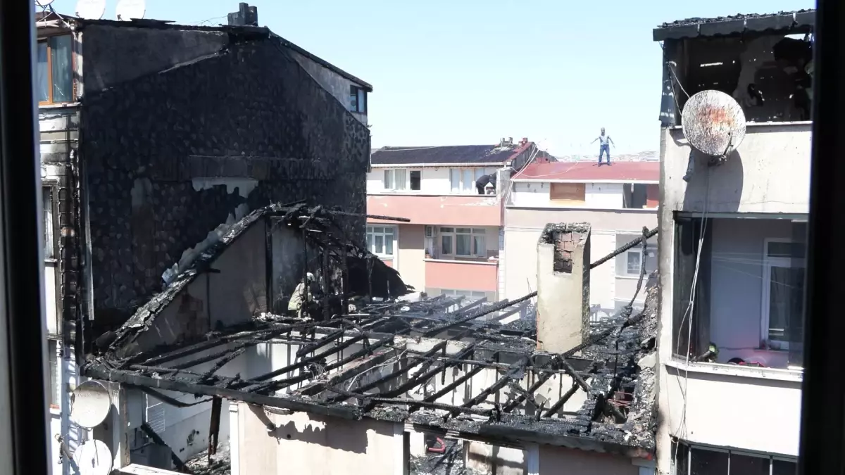 Gaziosmanpaşa\'da Yangın